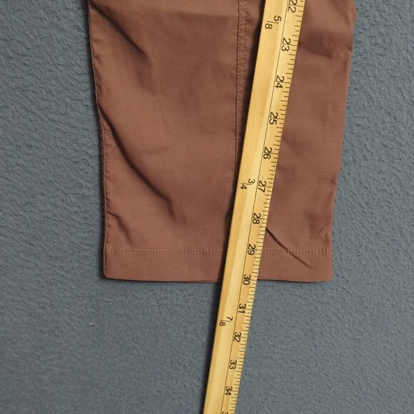 Duluth Trading Co Pants Women's 8x31 Red Dry On The Fly Slim Leg Nylon Outdoor - Picture 7 of 12